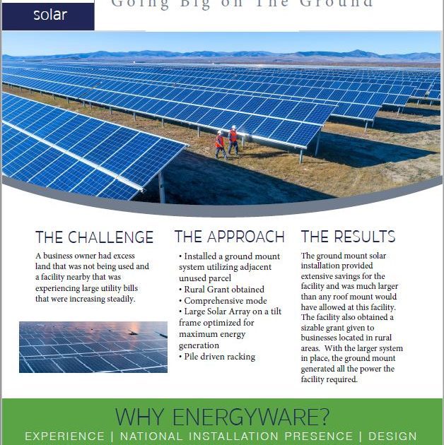 Workers install solar panels on a large rooftop under a clear sky.